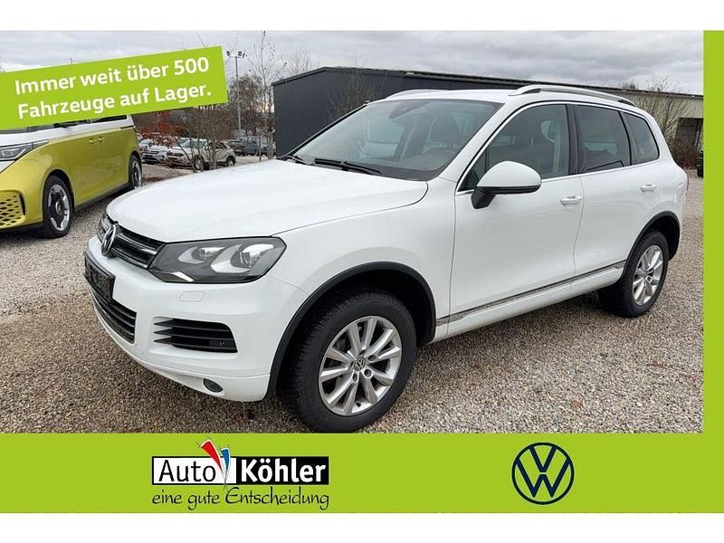 Weiß Gebraucht 2014 VW Touareg SUV | 12.900 € (Superpreis) - Bild 1/3