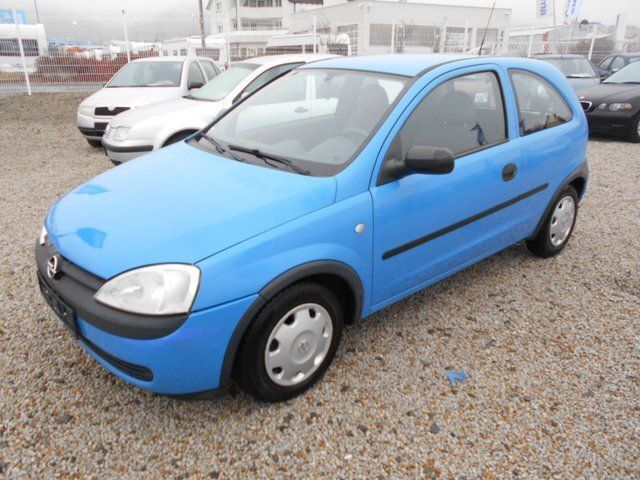 Gebraucht Opel Corsa Basis 58 PS (42 kW) 2001 Blau Limousine