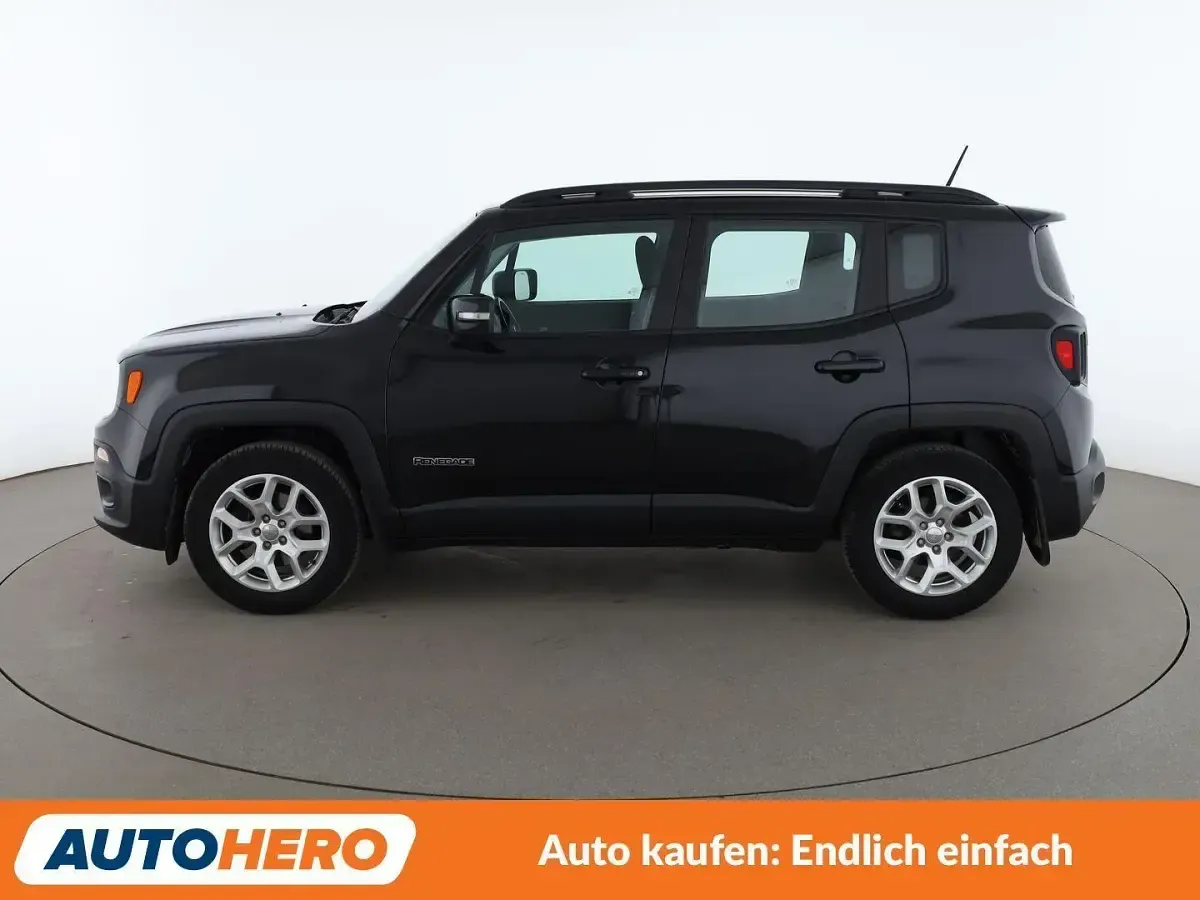 Gebraucht Jeep Renegade Longitude 110 PS (80 kW) 2018 Schwarz SUV