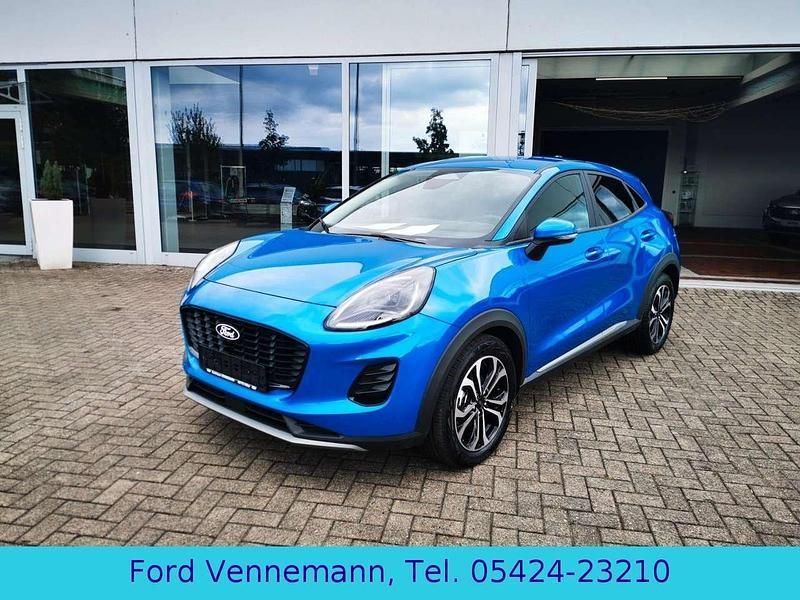Blau Neu 2025 Ford Puma Titanium SUV | 25.750 € (Guter Preis) - Bild 1/4