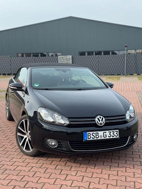 Gebraucht VW Golf Cabriolet 160 PS (117 kW) 2013 Schwarz Cabrio