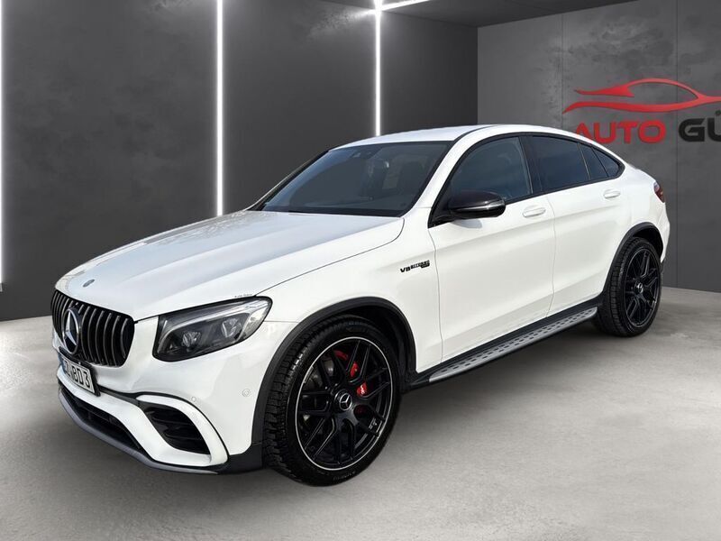 Weiß Gebraucht 2017 Mercedes GLC63 AMG AMG Coupé | 33.999 € - Bild 1/4