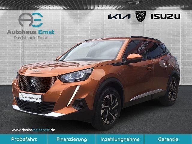 Orange fusion metallic Gebraucht 2021 Peugeot e-2008 Allure SUV | 18.900 € (Etwas zu teuer) - Bild 1/4