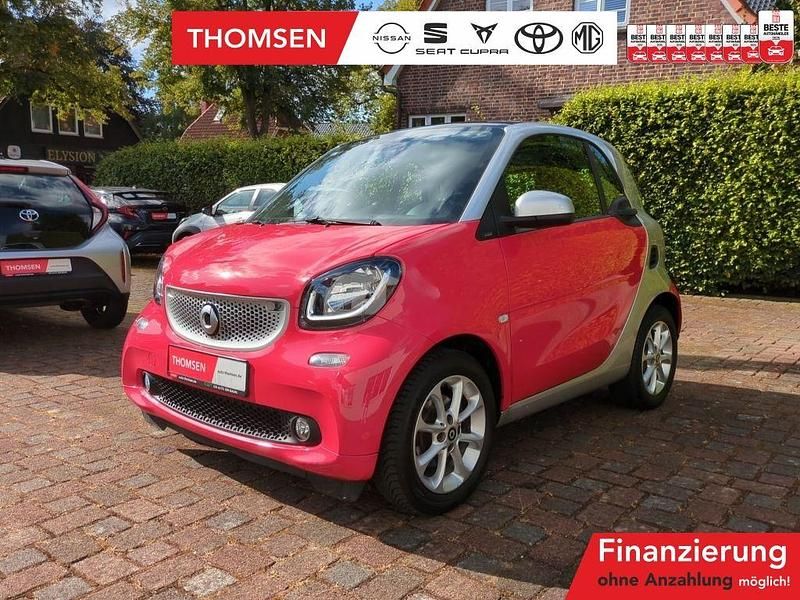 Rot Gebraucht 2019 Smart ForTwo Coupé Passion Coupé | 14.985 € (Fairer Preis) - Bild 1/4