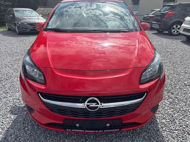 Gebraucht Opel Corsa Edition 90 PS (66 kW) 2015 Rot Kleinwagen