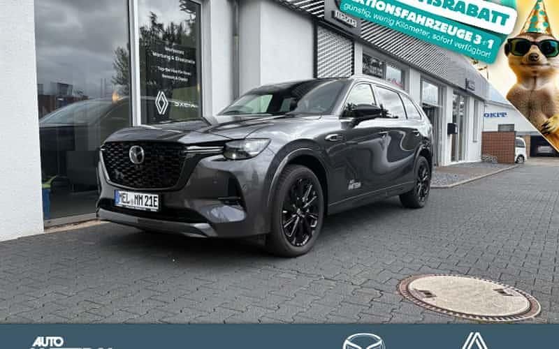 Grau Neu 2024 Mazda CX-80 Homura-Line SUV | 53.790 € (Fairer Preis) - Bild 1/4
