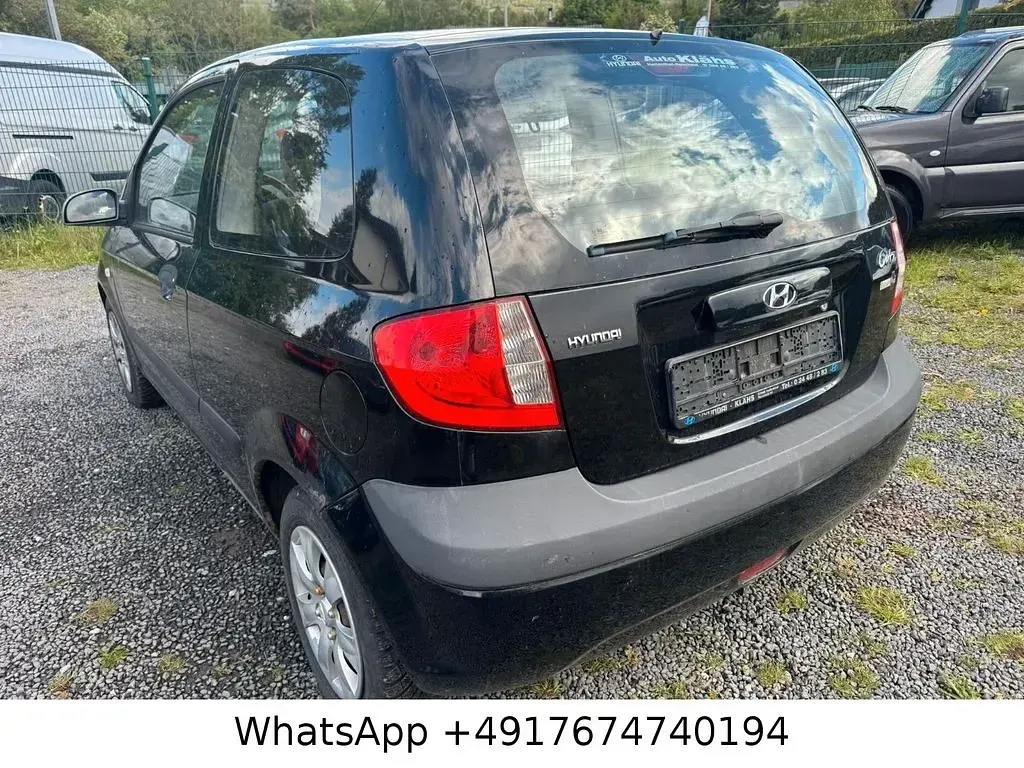 Second-hand Hyundai Getz Basis 97 CP (71 kW) 2009 Negru Hatchback