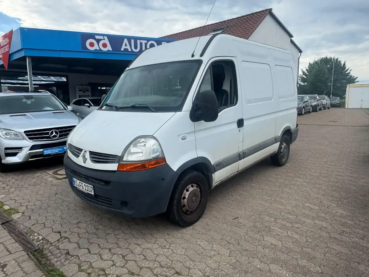 Gebraucht Renault Master 120 PS (88 kW) 2009 Weiß Van / Kleinbus