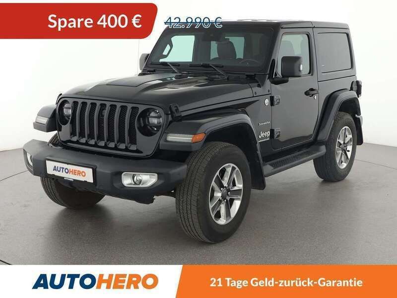 Schwarz Gebraucht 2020 Jeep Wrangler Sahara SUV | 42.590 € (Guter Preis) - Bild 1/3