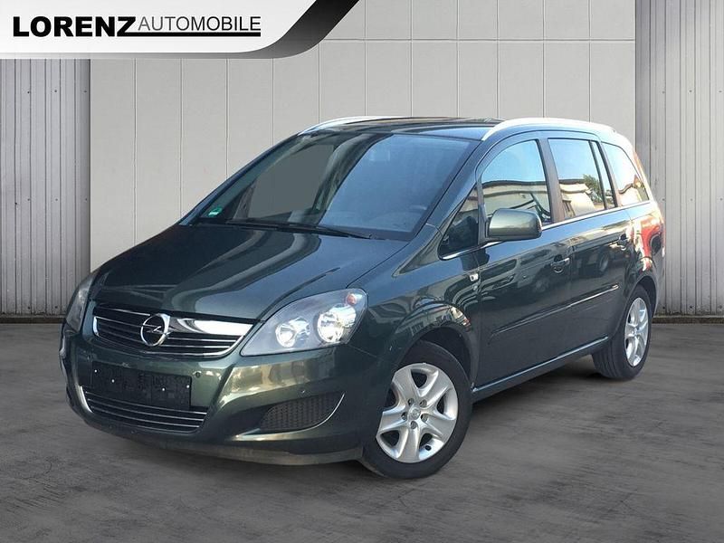 Grün Gebraucht 2010 Opel Zafira Edition Van / Kleinbus | 4.990 € (Teuer) - Bild 1/4