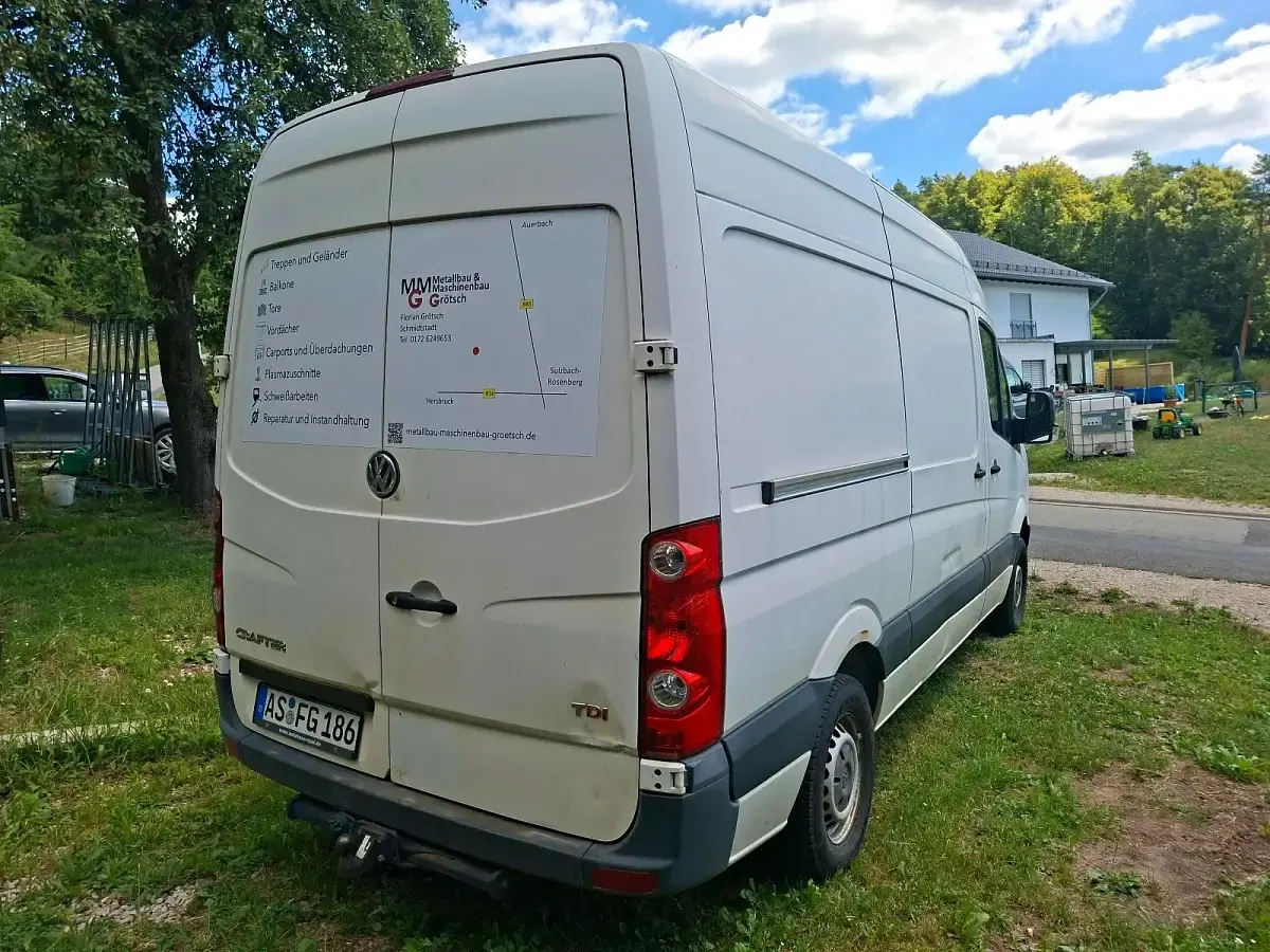 Gebraucht VW Crafter 163 PS (119 kW) 2016 Weiß Van