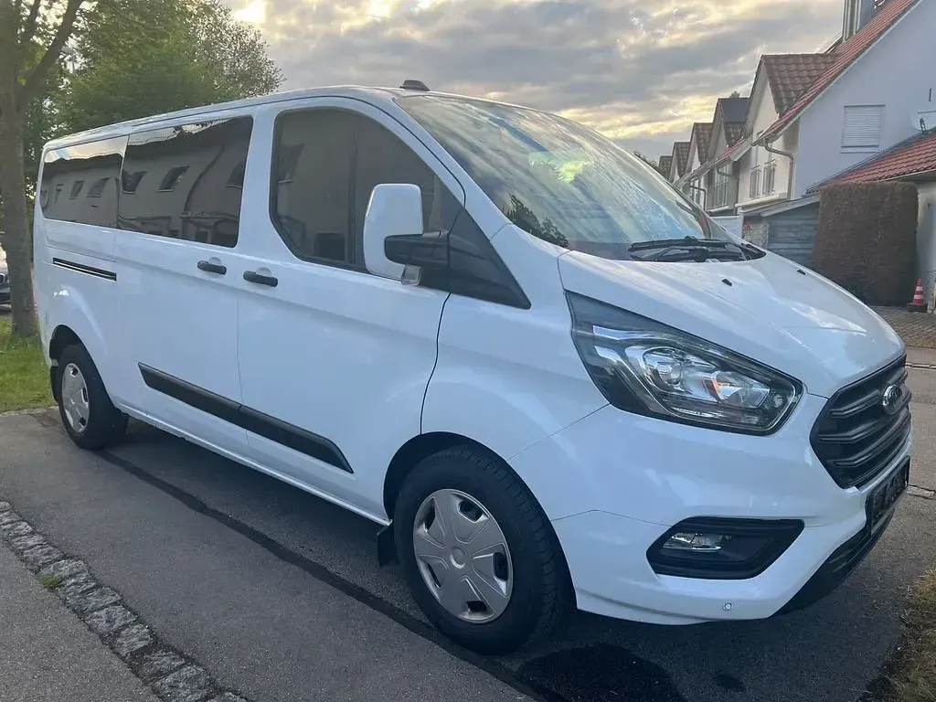 Gebraucht Ford Transit Custom Trend 131 PS (96 kW) 2021 Weiß Van / Kleinbus