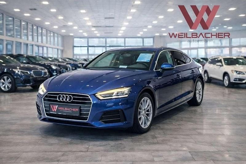 Blau Gebraucht 2018 Audi A5 Coupé | 24.900 € (Guter Preis) - Bild 1/4