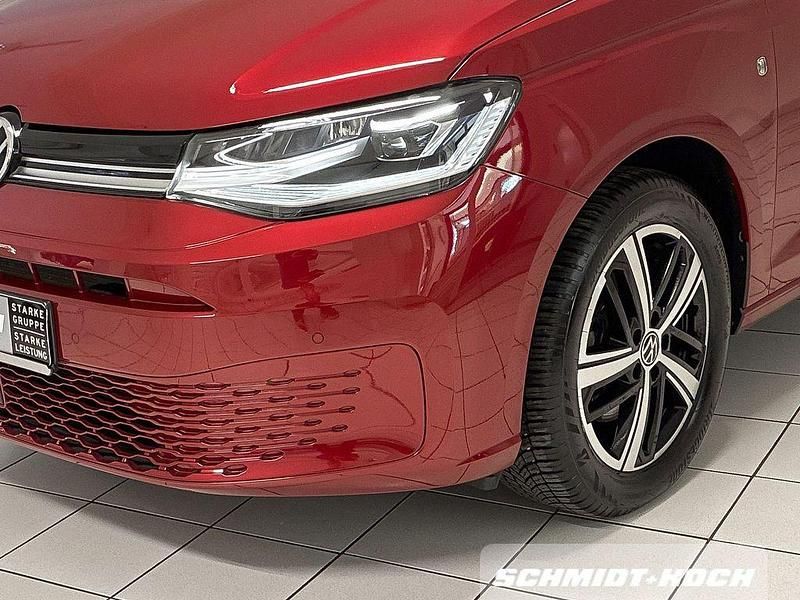 Gebraucht VW Caddy Life 122 PS (89 kW) 2021 Fortanarot (rot) Van / Kleinbus