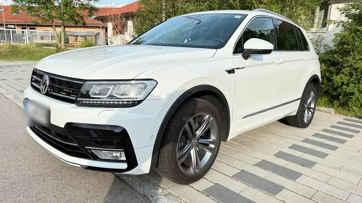 Gebraucht VW Tiguan R-line 190 PS (139 kW) 2016 Weiß SUV