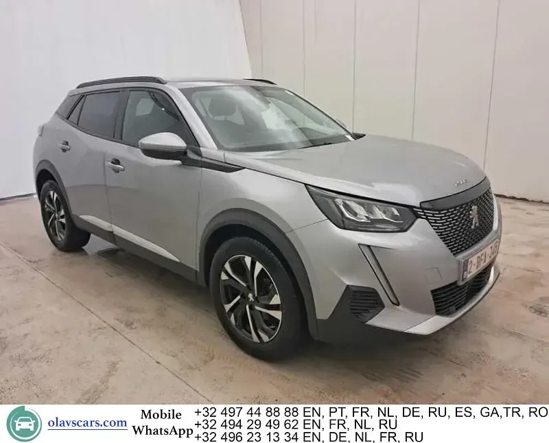 Gebraucht Peugeot 2008 Allure 110 PS (80 kW) 2021 Silber SUV
