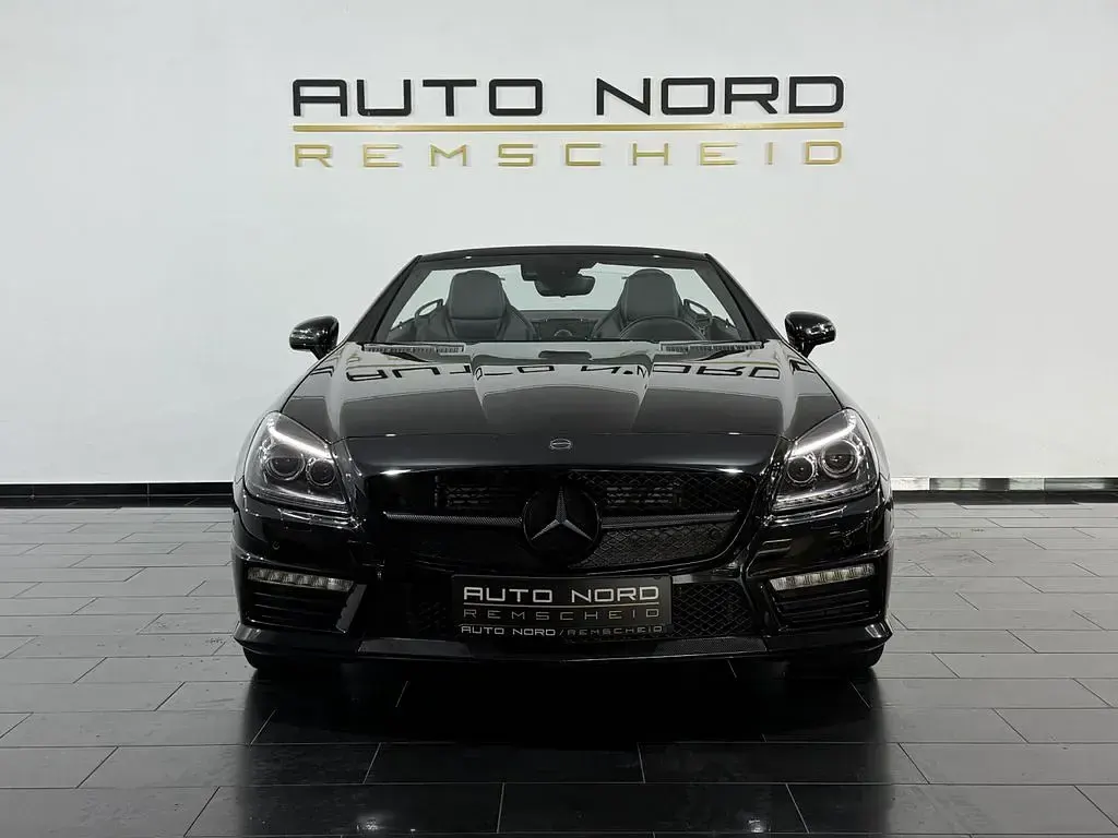 Gebraucht Mercedes SLK55 AMG AMG 421 PS (309 kW) 2012 Schwarz Cabrio