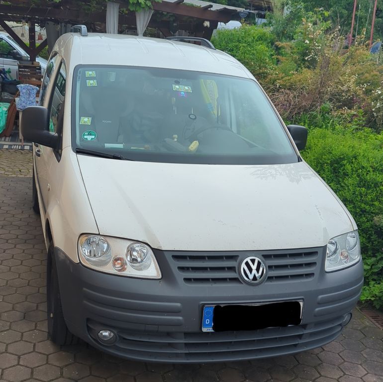 Weiß Gebraucht 2008 VW Caddy Life Van / Kleinbus | 2.500 € (Superpreis) - Bild 1/2