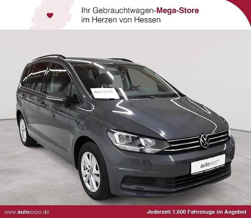 Delfingrau metallic Gebraucht 2022 VW Touran Comfortline Van / Kleinbus | 22.990 € (Guter Preis) - Bild 1/4