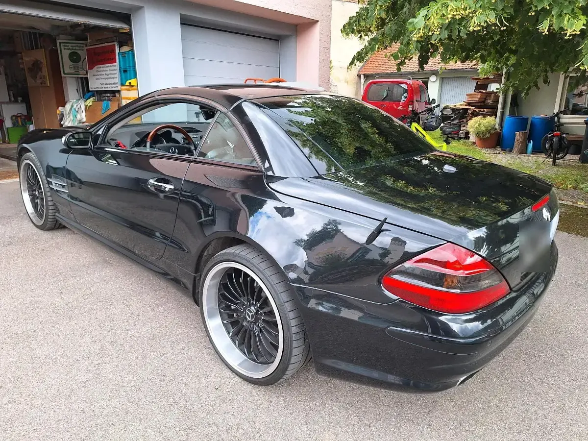 Gebraucht Mercedes SL600 512 PS (376 kW) 2005 Schwarz Cabrio