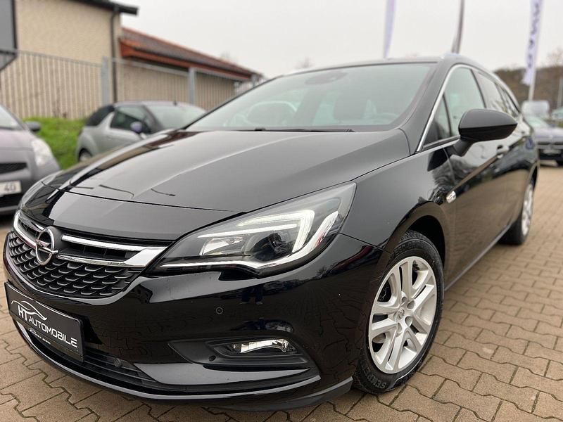 Schwarz Gebraucht 2017 Opel Astra Kombi | 9.799 € (Fairer Preis) - Bild 1/4
