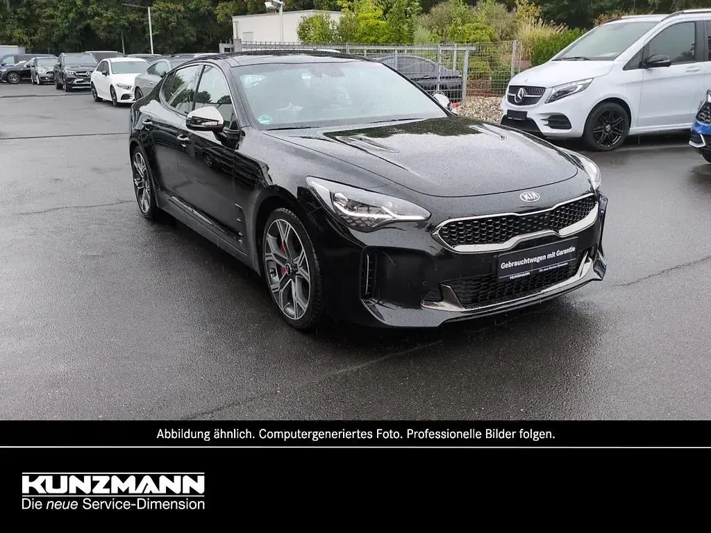 Gebraucht Kia Stinger GT 366 PS (269 kW) 2019 Auroraschwarz metallic metallic Kleinwagen