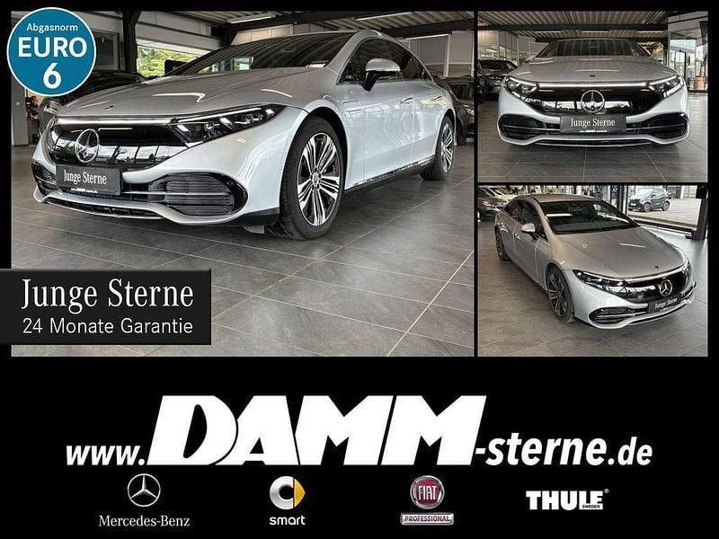 Silber Gebraucht 2023 Mercedes EQS450+ Electric Art Limousine | 59.970 € (Superpreis) - Bild 1/4