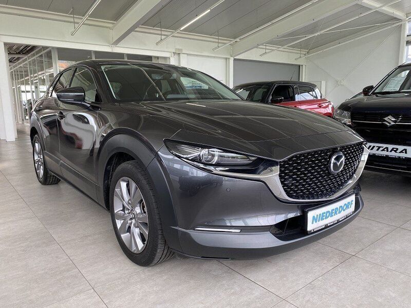 Machine grey Gebraucht 2021 Mazda CX-30 Selection SUV | 23.800 € (Fairer Preis) - Bild 1/4