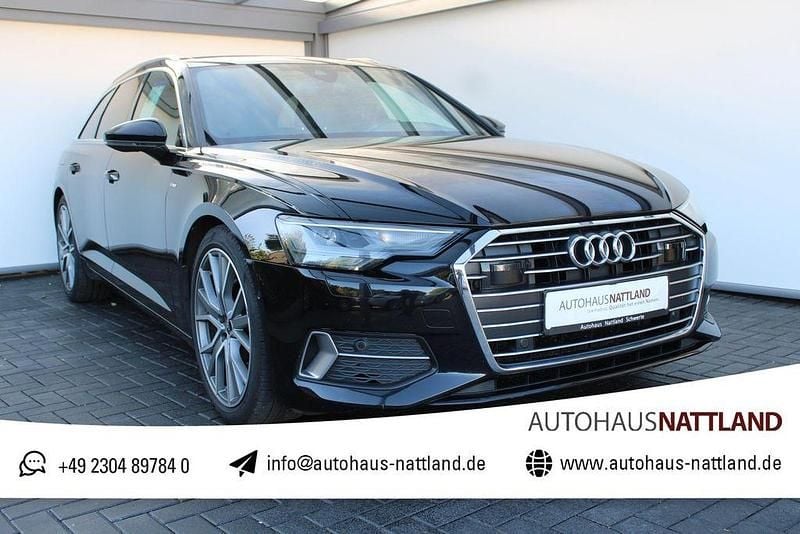 Brillantschwarz Gebraucht 2022 Audi A6 S-Line Kombi | 30.950 € (Guter Preis) - Bild 1/4