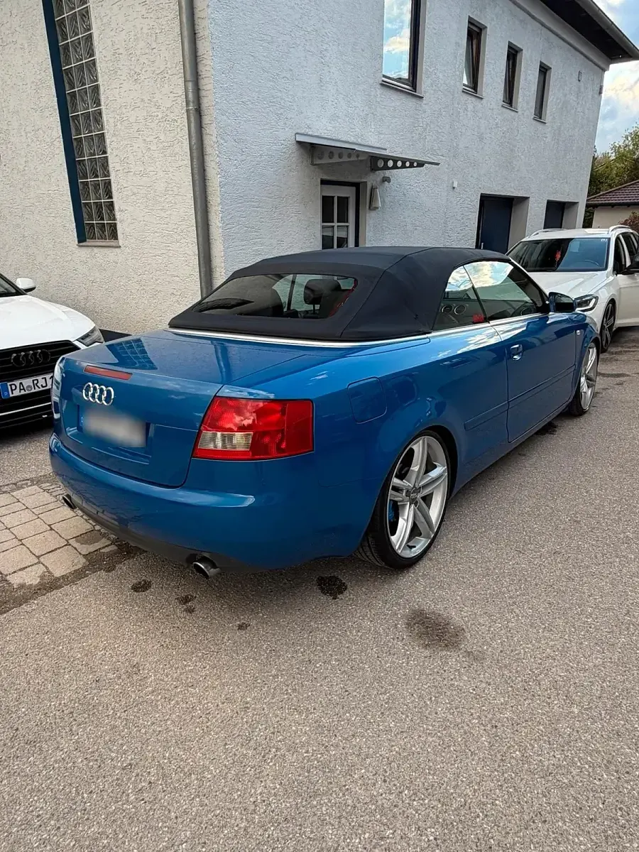 Gebraucht Audi A4 Cabriolet 163 PS (119 kW) 2003 Blau Cabrio