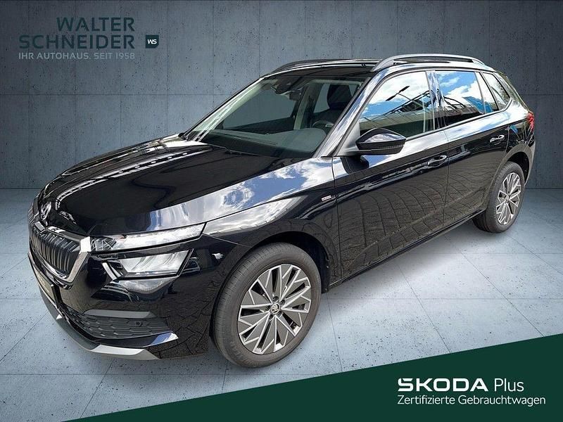 Schwarzmagic perleffekt (metallic) Gebraucht 2021 Skoda Kamiq Clever SUV | 16.950 € (Fairer Preis) - Bild 1/4