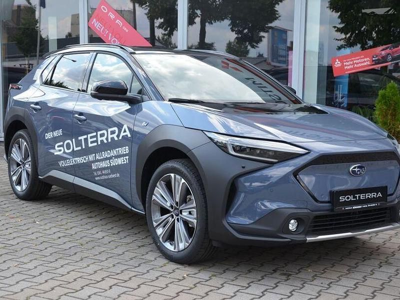 Harbor mist grey pearl/black m Gebraucht 2025 Subaru Solterra Platinum SUV | 49.990 € - Bild 1/4