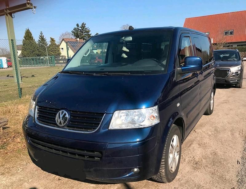 Gebraucht VW Multivan Highline 174 PS (127 kW) 2006 Blau Van / Kleinbus