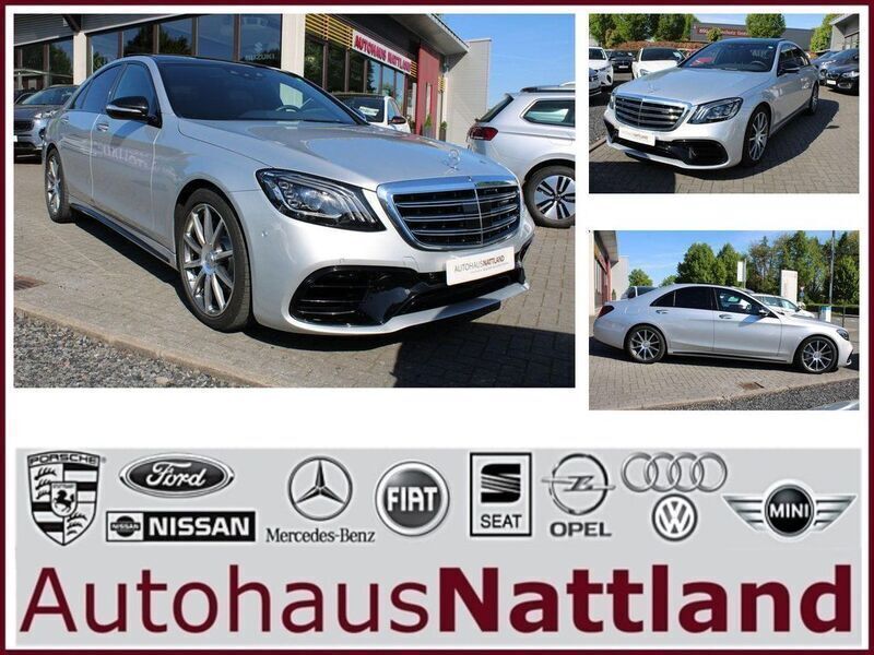 Silber Gebraucht 2020 Mercedes S63 AMG Limousine | 49.950 € - Bild 1/4