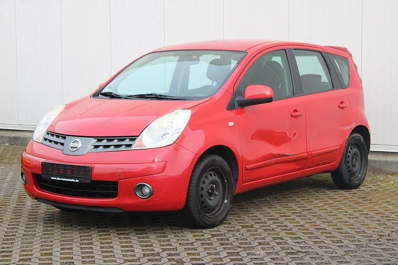 Gebraucht Nissan Note Acenta 110 PS (80 kW) 2008 Rot Kleinwagen