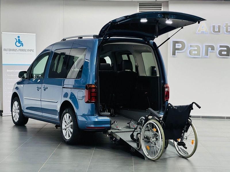 Gebraucht VW Caddy Highline 131 PS (96 kW) 2018 Blau Van / Kleinbus