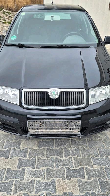 Gebraucht Skoda Fabia 2005 Schwarz Kleinwagen