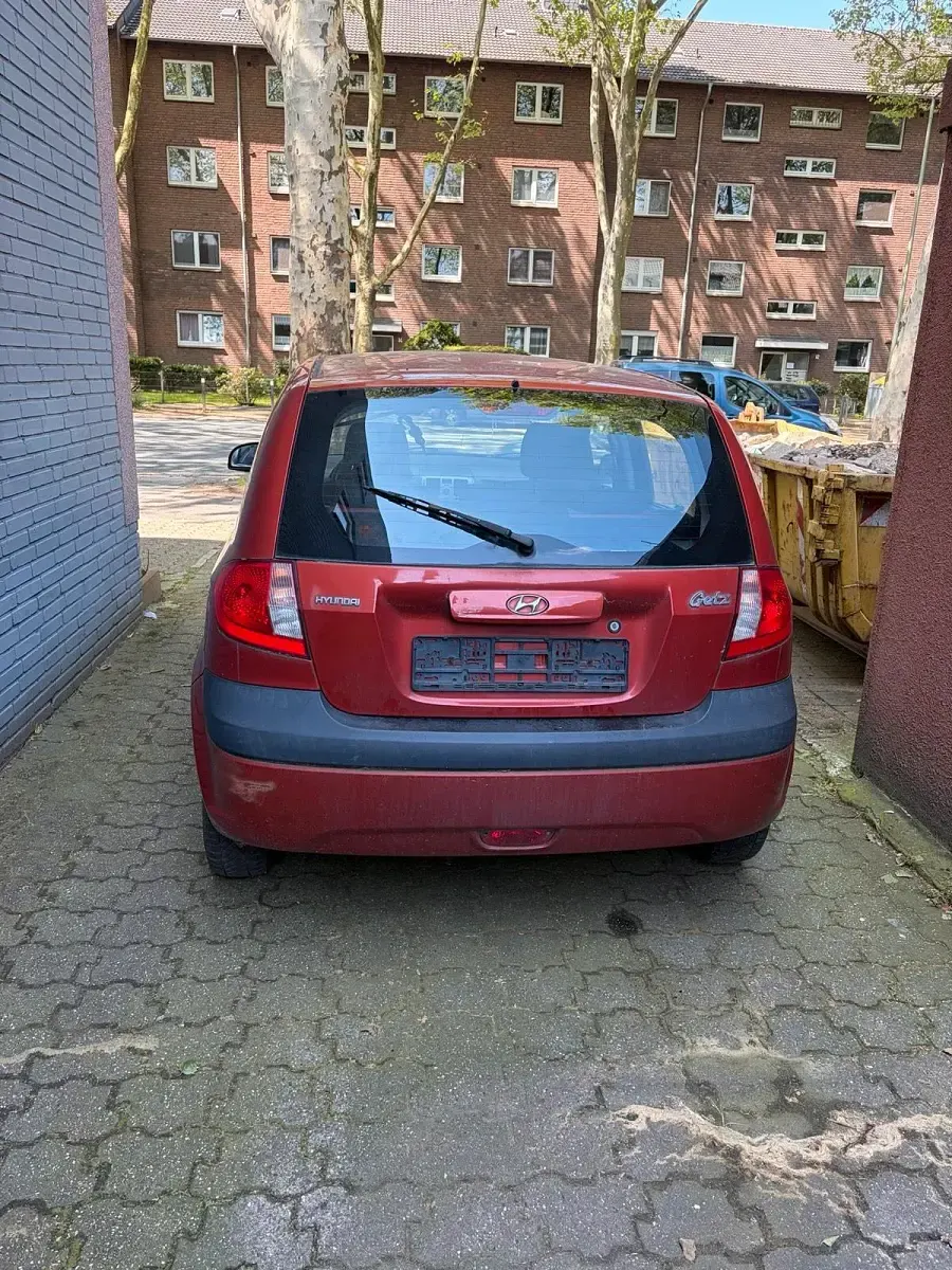 Gebraucht Hyundai Getz 60 PS (44 kW) 2007 Orange Kleinwagen