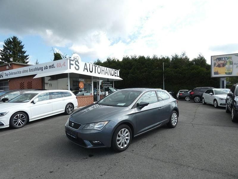 Grau Gebraucht 2014 Seat Leon SC Style Kleinwagen | 6.799 € (Guter Preis) - Bild 1/4