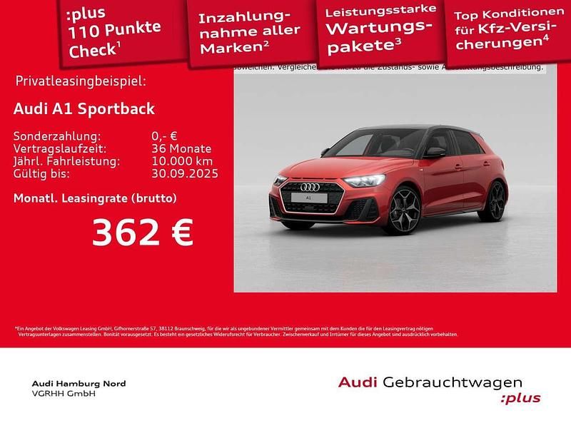 B1 progressivrot metallic Gebraucht 2024 Audi A1 S-Line Kleinwagen | 29.990 € (Fairer Preis) - Bild 1/3