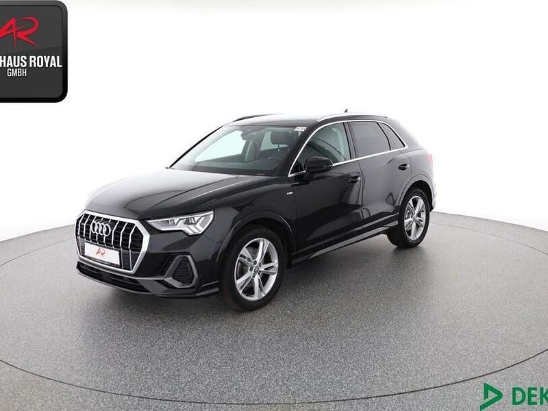 Mythosschwarz Gebraucht 2019 Audi Q3 S-Line SUV | 28.780 € (Guter Preis) - Bild 1/4