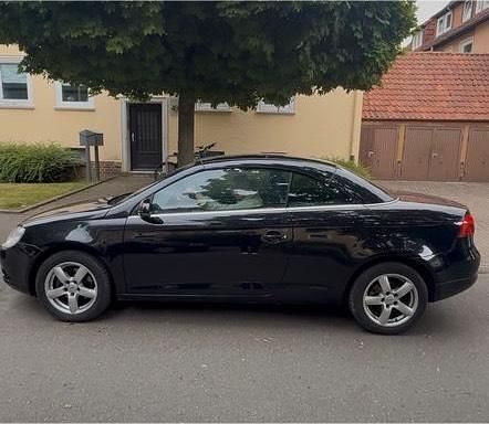 Schwarz Gebraucht 2006 VW Eos Cabrio | 2.900 € (Superpreis) - Bild 1/4