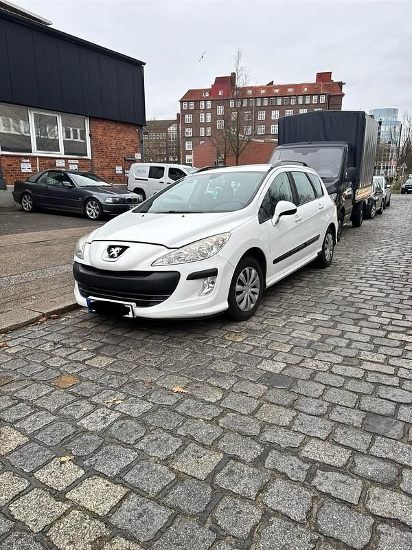 Gebraucht Peugeot 308 109 PS (80 kW) 2009 Weiß Kombi