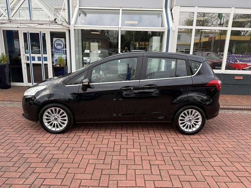 Gebraucht Ford B-MAX Titanium 101 PS (74 kW) 2014 Panther black (metallic) Van / Kleinbus