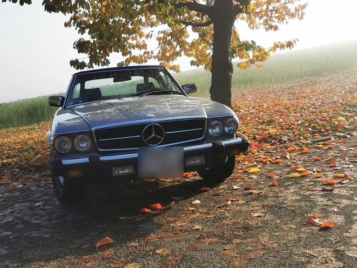 Gebraucht Mercedes SL380 1982 Silber Cabrio