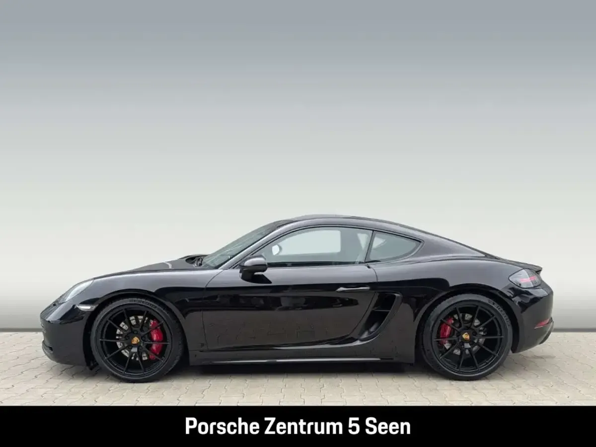 Gebraucht Porsche 718 400 PS (294 kW) 2021 Tiefschwarzmetallic Coupé