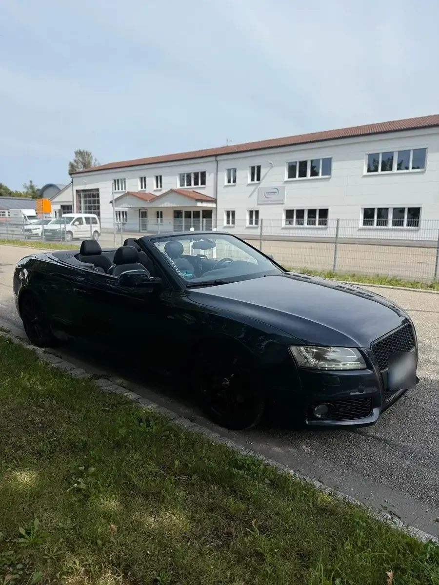 Gebraucht Audi A5 Cabriolet S-Line 239 PS (175 kW) 2009 Blau Cabrio