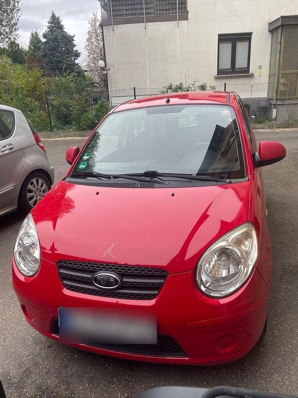 Gebraucht Kia Picanto Attract 65 PS (47 kW) 2009 Rot Kleinwagen