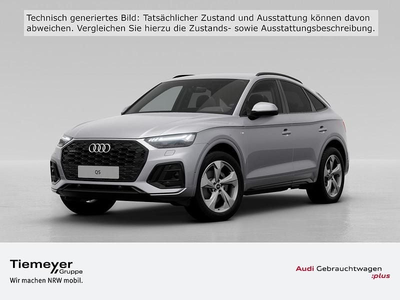 Silber Gebraucht 2024 Audi Q5 Sportback S-Line SUV | 51.490 € (Fairer Preis) - Bild 1/4
