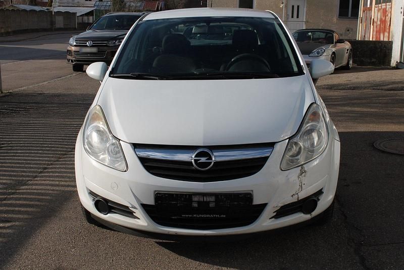 Gebraucht Opel Corsa 60 PS (44 kW) 2009 Weiß Kleinwagen